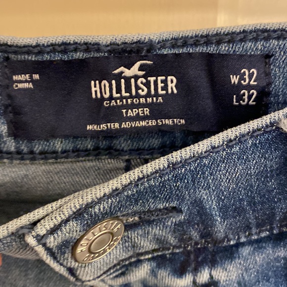 Hollister taper jeans 32/32 brand new - Picture 4 of 5
